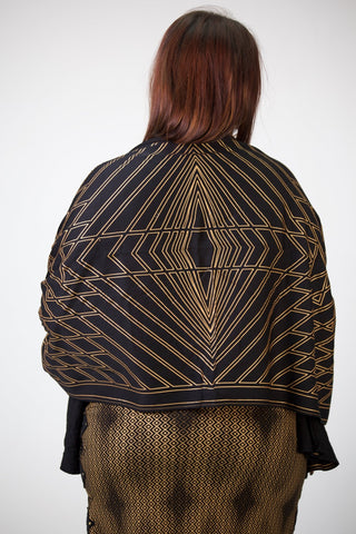 Cymatic Shawl - anahata designs