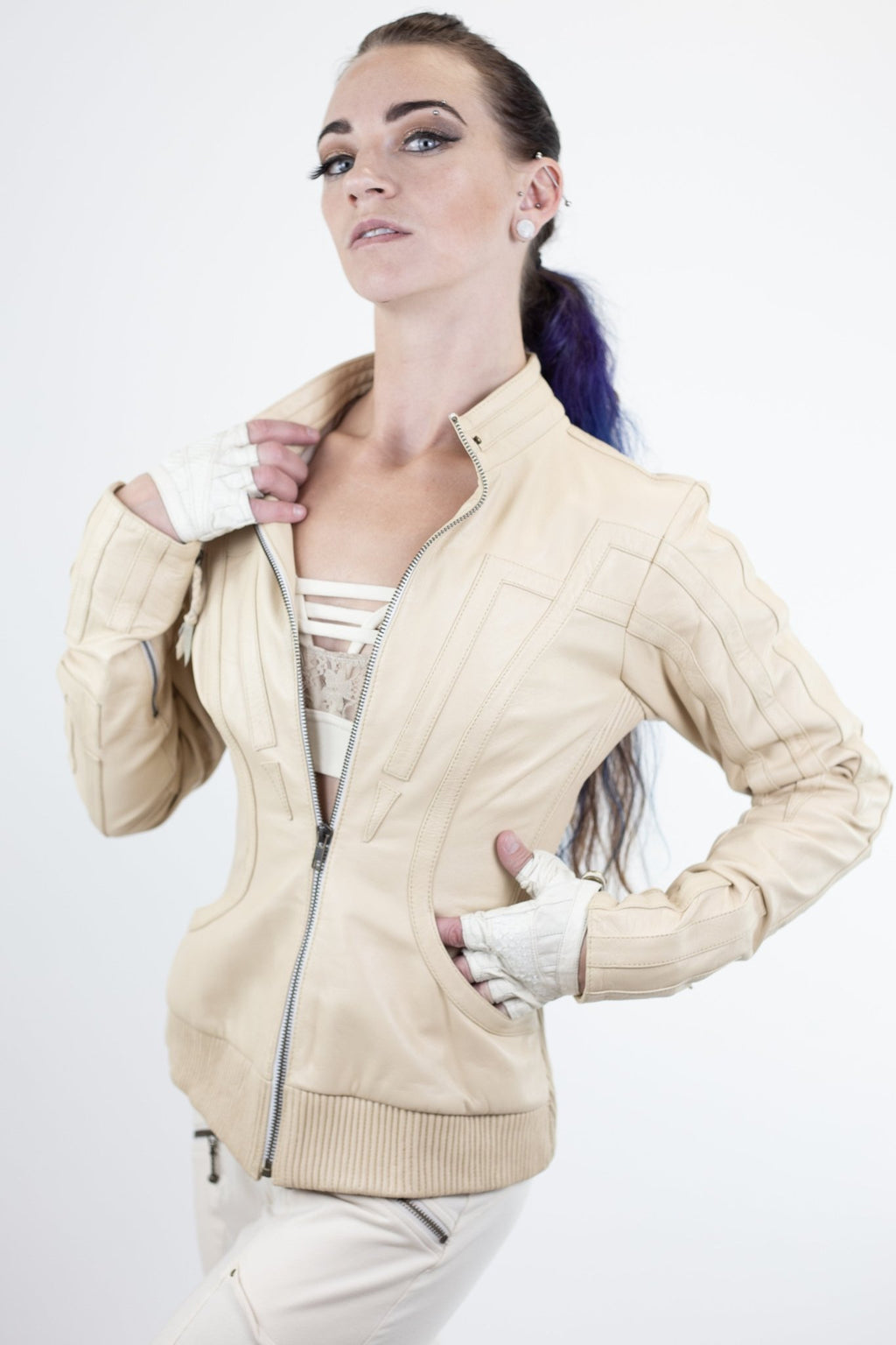 Cymatic womens cut jacket - anahata designs/infiniti now