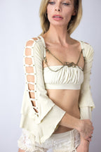 Flare sleeve Twist - anahata designs