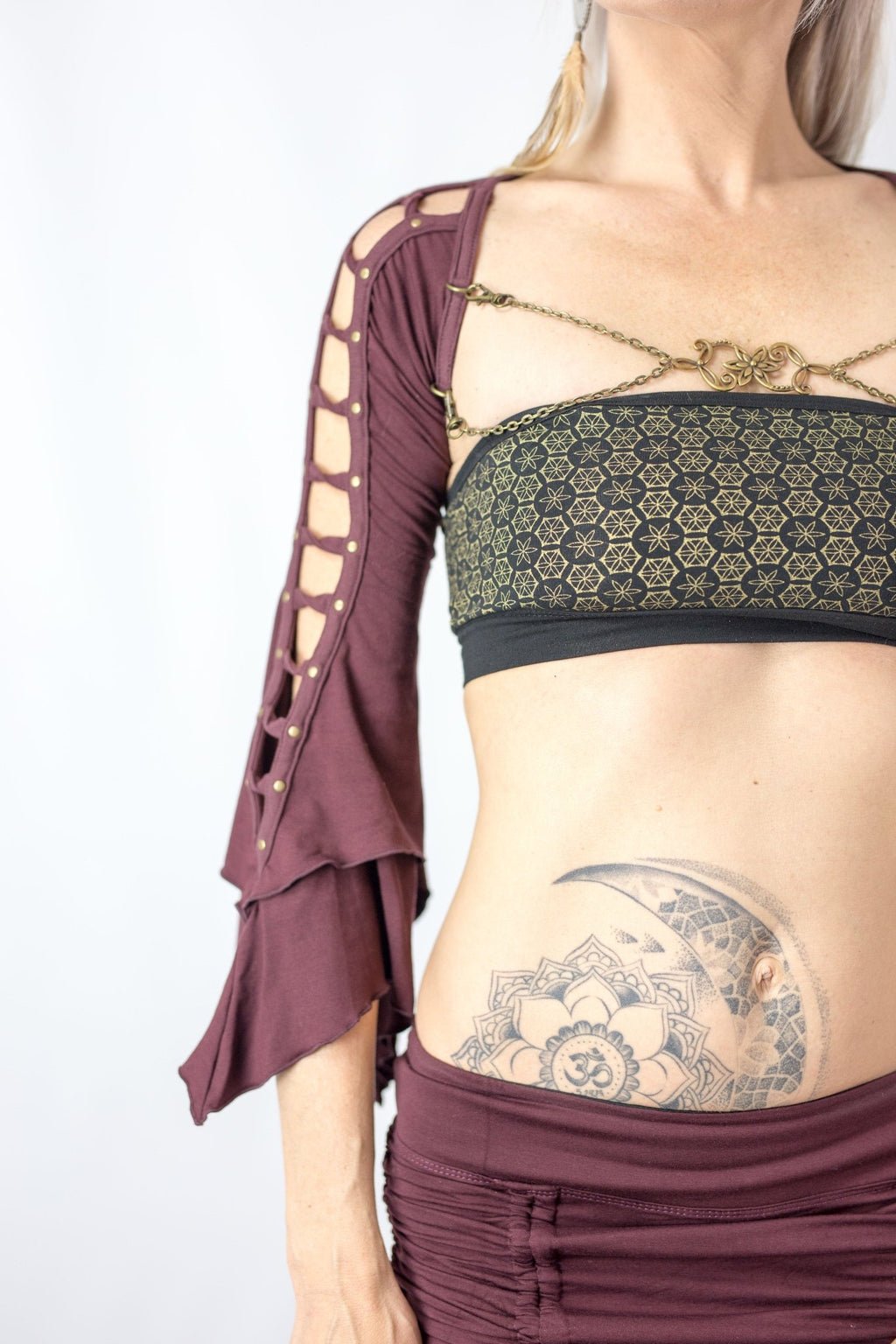 Flare sleeve Twist - anahata designs