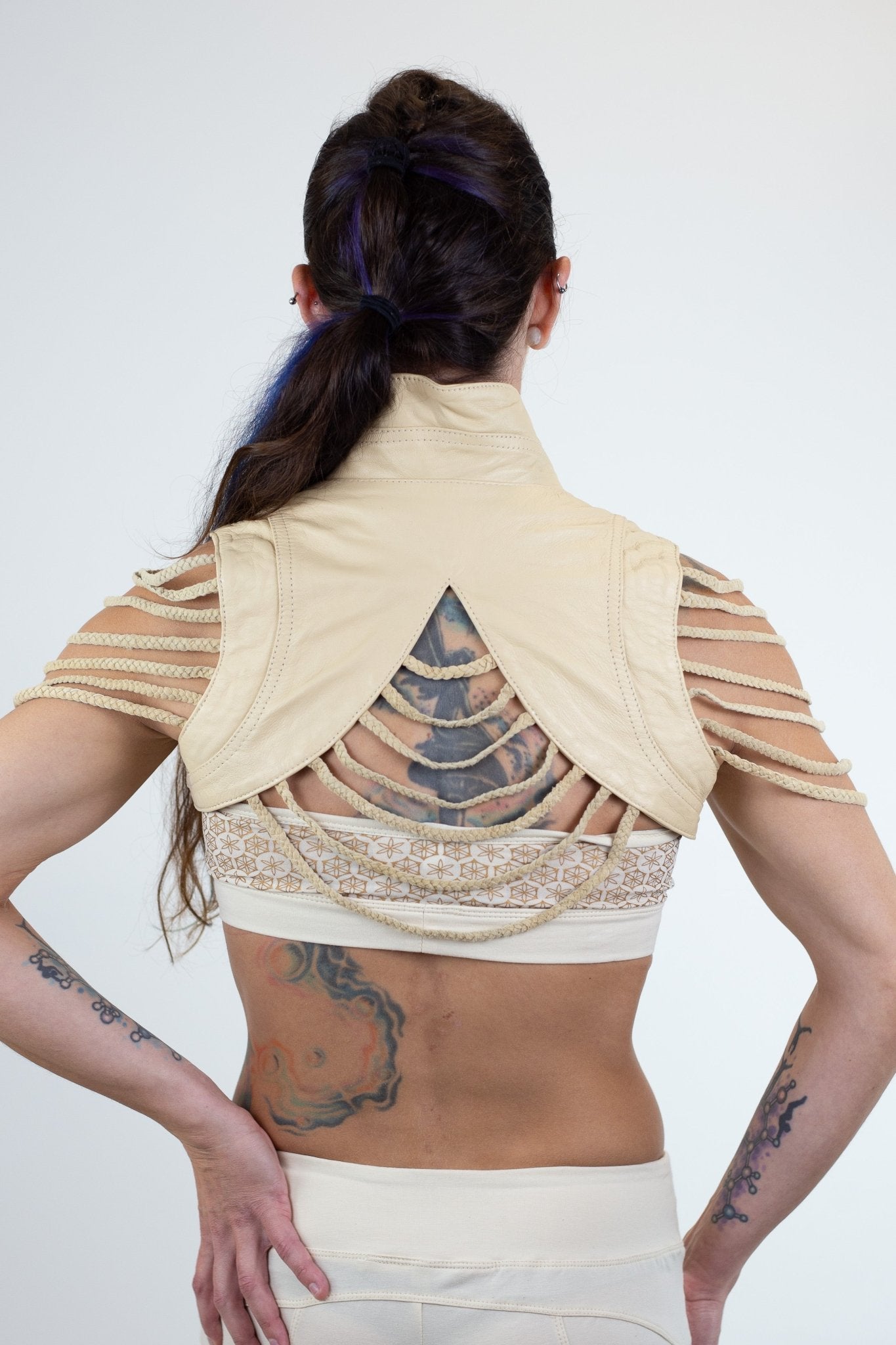 Flight Leather Bolero - anahata designs/infiniti now