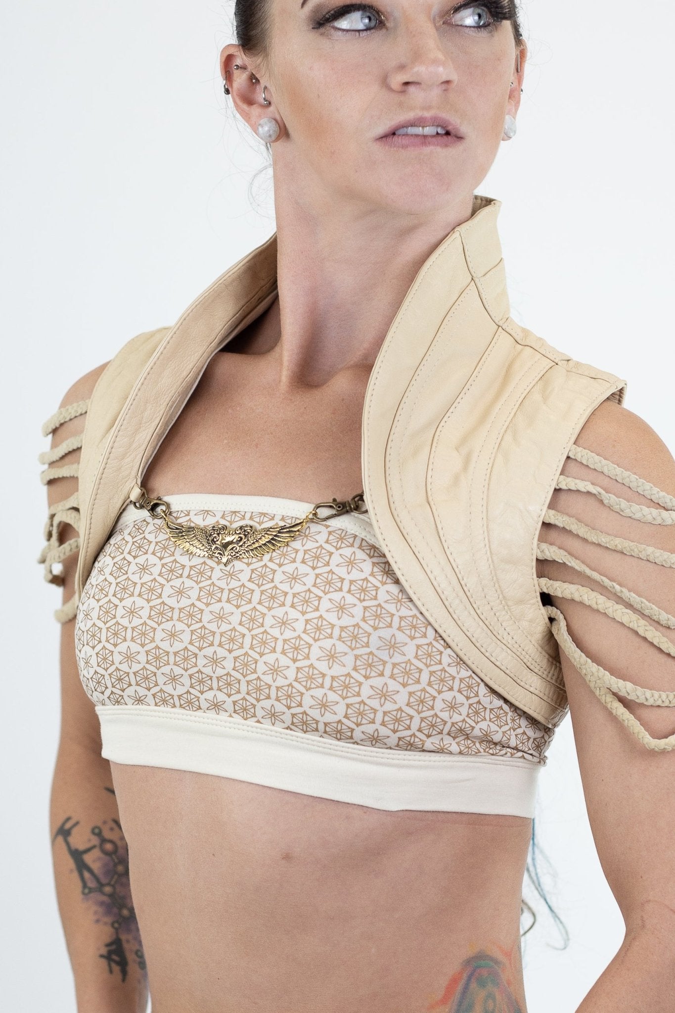 Flight Leather Bolero - anahata designs/infiniti now