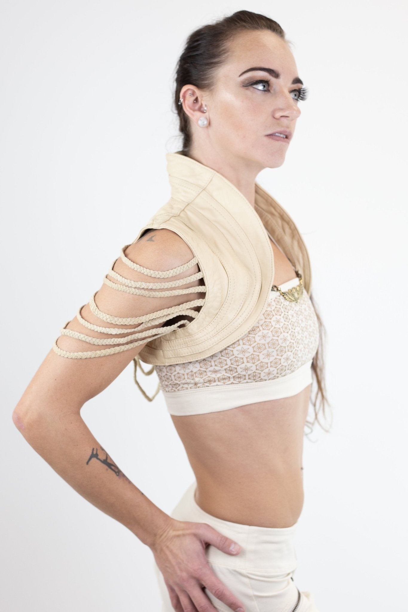 Flight Leather Bolero - anahata designs/infiniti now