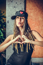 Heart on Cadet Cap - anahata designs