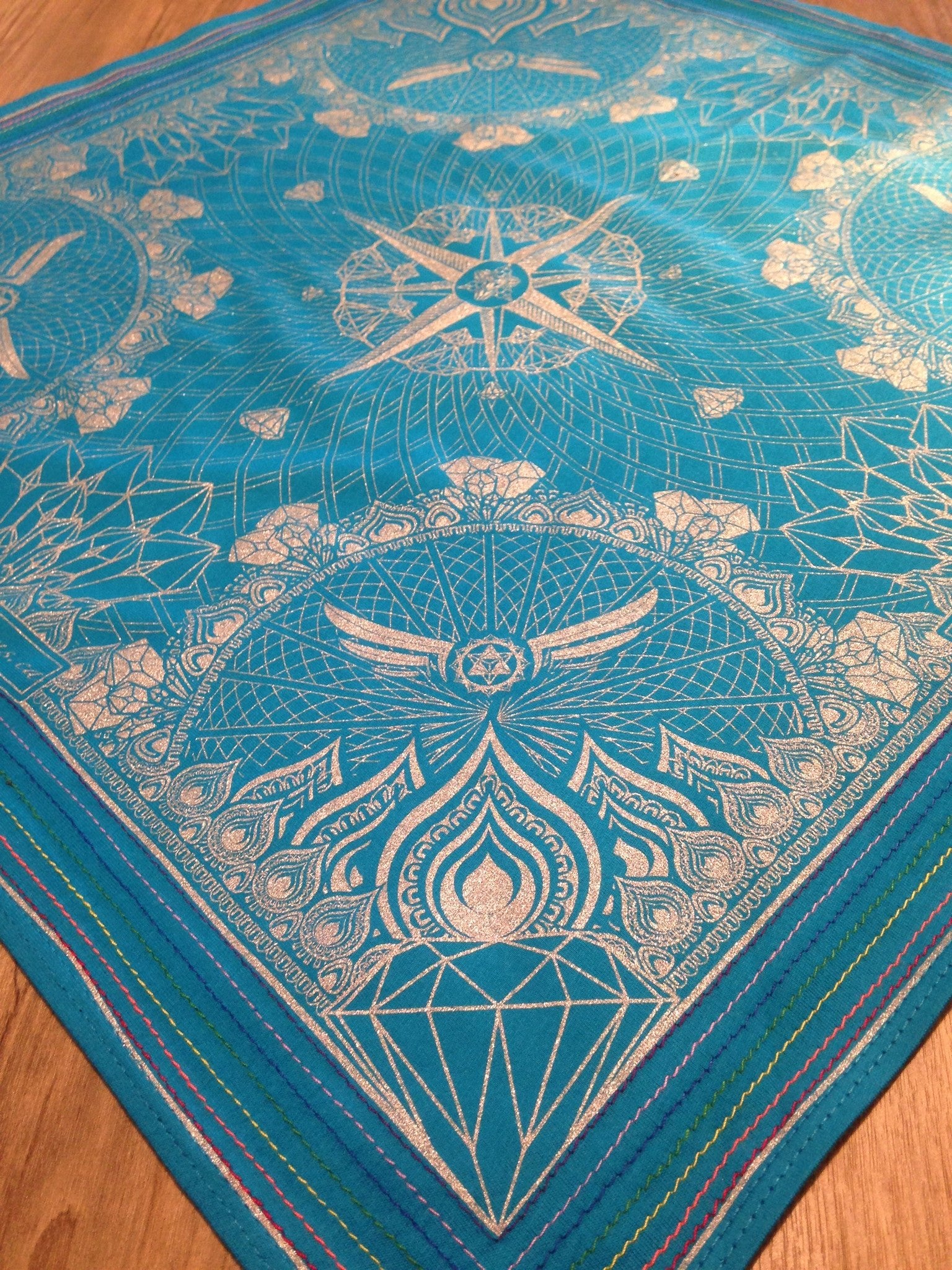 Hella Sacred™ Diamond Lotus Bandanna - anahata designs