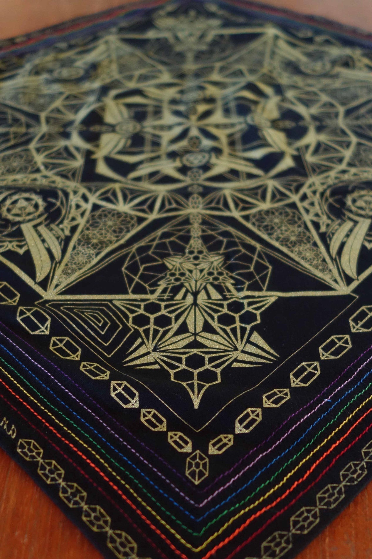 Hella Sacred™ Gem Tessaract Bandanna - anahata designs