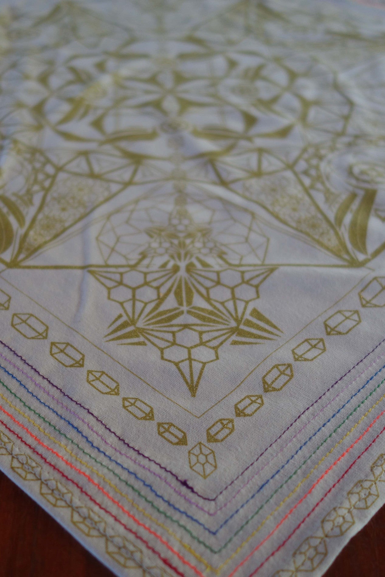 Hella Sacred™ Gem Tessaract Bandanna - anahata designs
