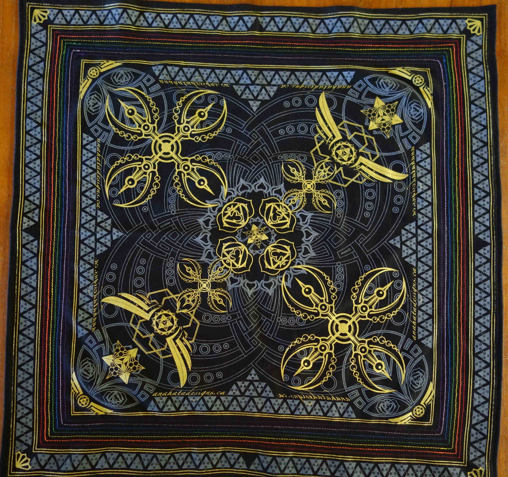 Hella Sacred™ Third Eye Vajra Bandanna - anahata designs