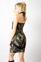 Infiniti Wrap Dress (illuminate print) - anahata designs