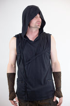 Linear hooded tank top - anahata designs/infiniti now