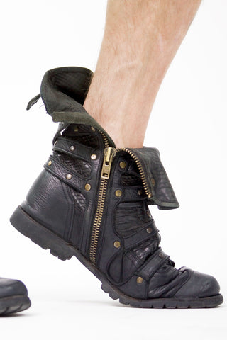 Novarva leather boots - anahata designs