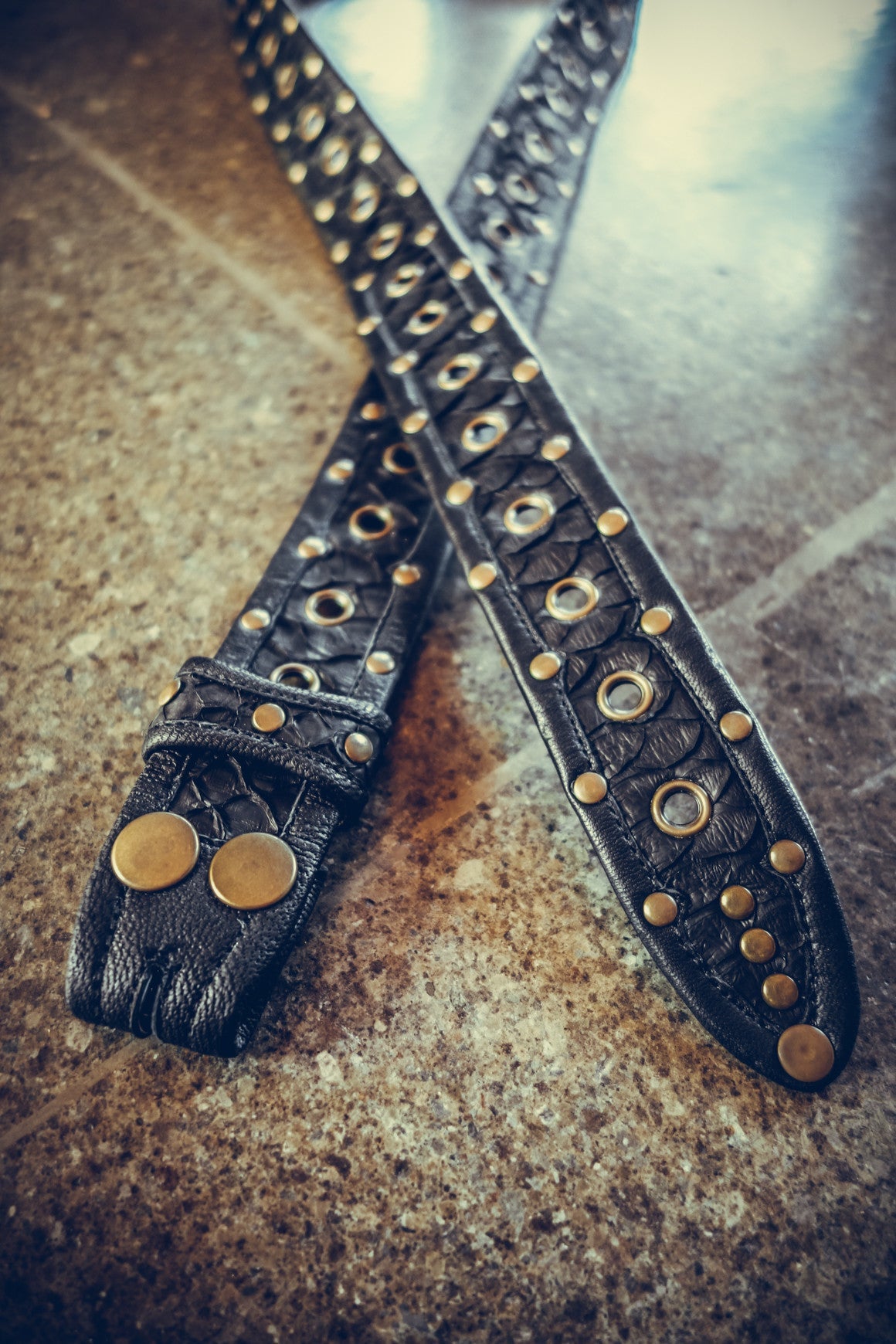 Python leather belt - anahata designs/infiniti now