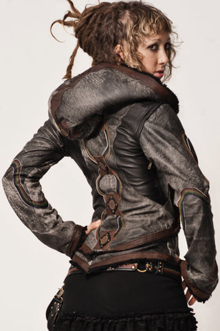 Rainbow Serpent jacket womens cut - anahata designs