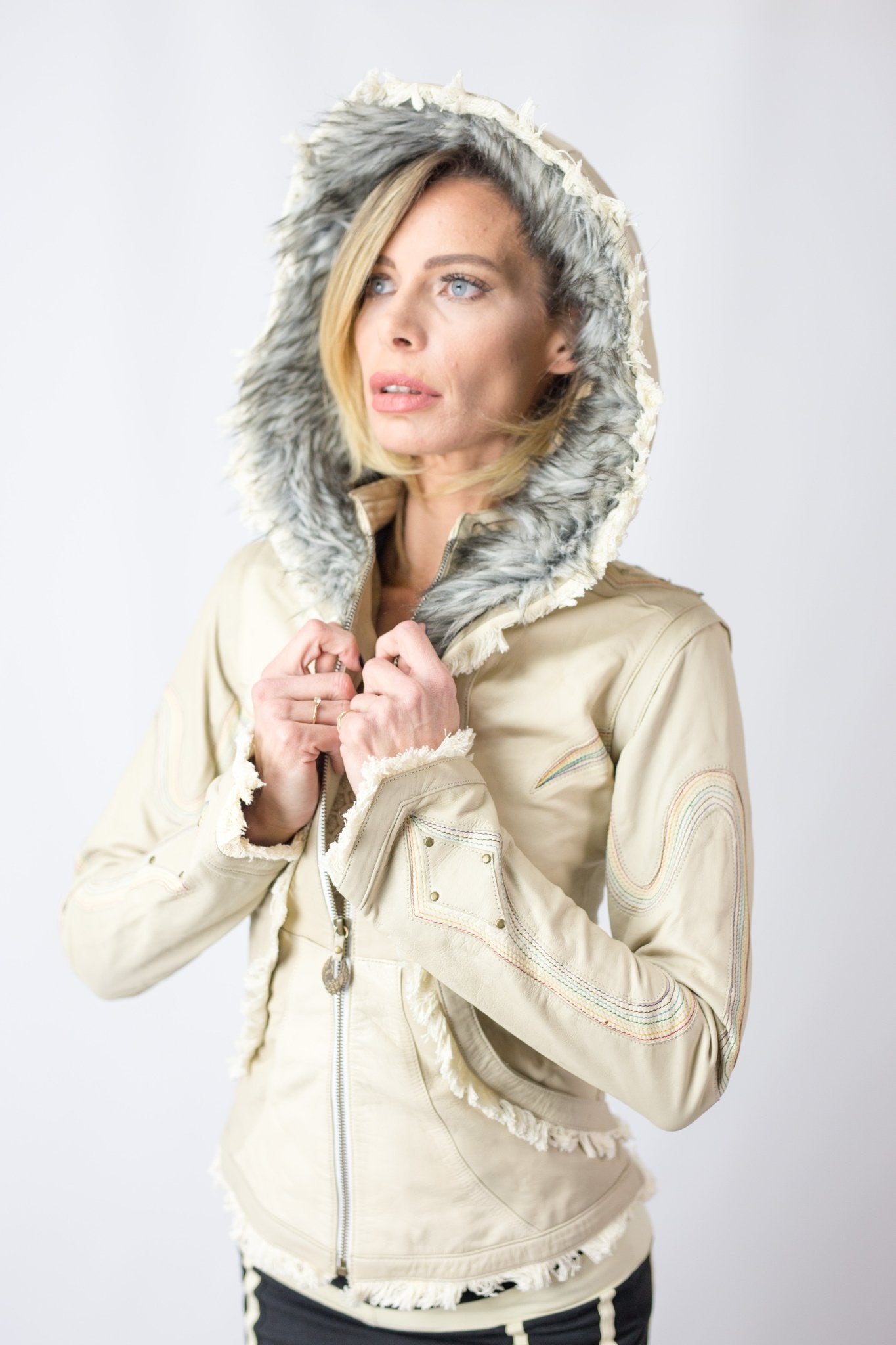 Rainbow Serpent jacket womens cut - anahata designs