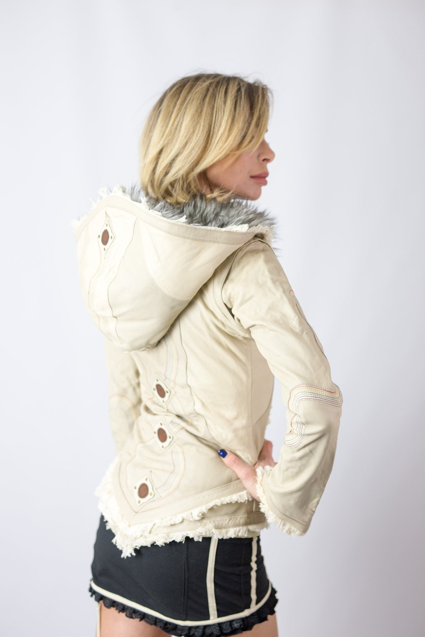 Rainbow Serpent jacket womens cut - anahata designs