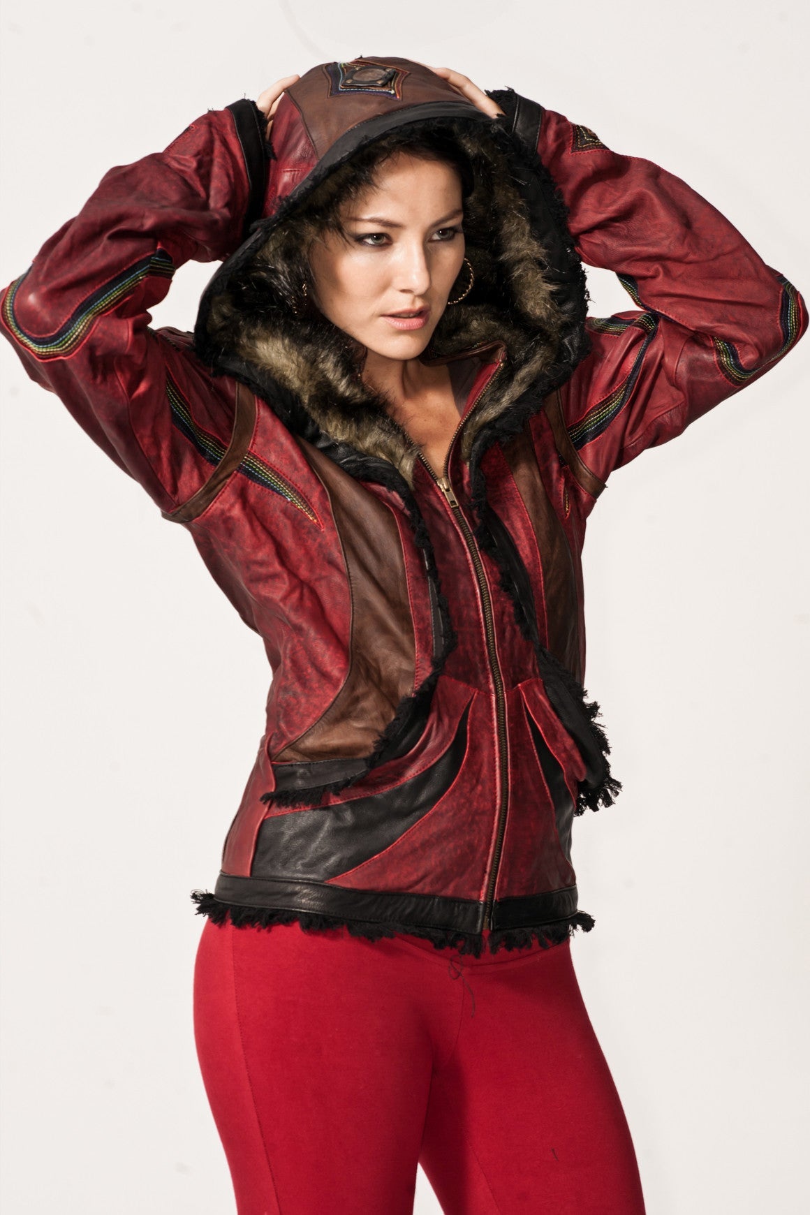 Rainbow Serpent jacket womens cut - anahata designs