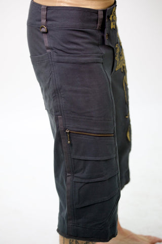 Ryuujin Organic stretch cotton Shorts - anahata designs