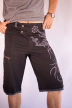 Ryuujin Organic stretch cotton Shorts - anahata designs