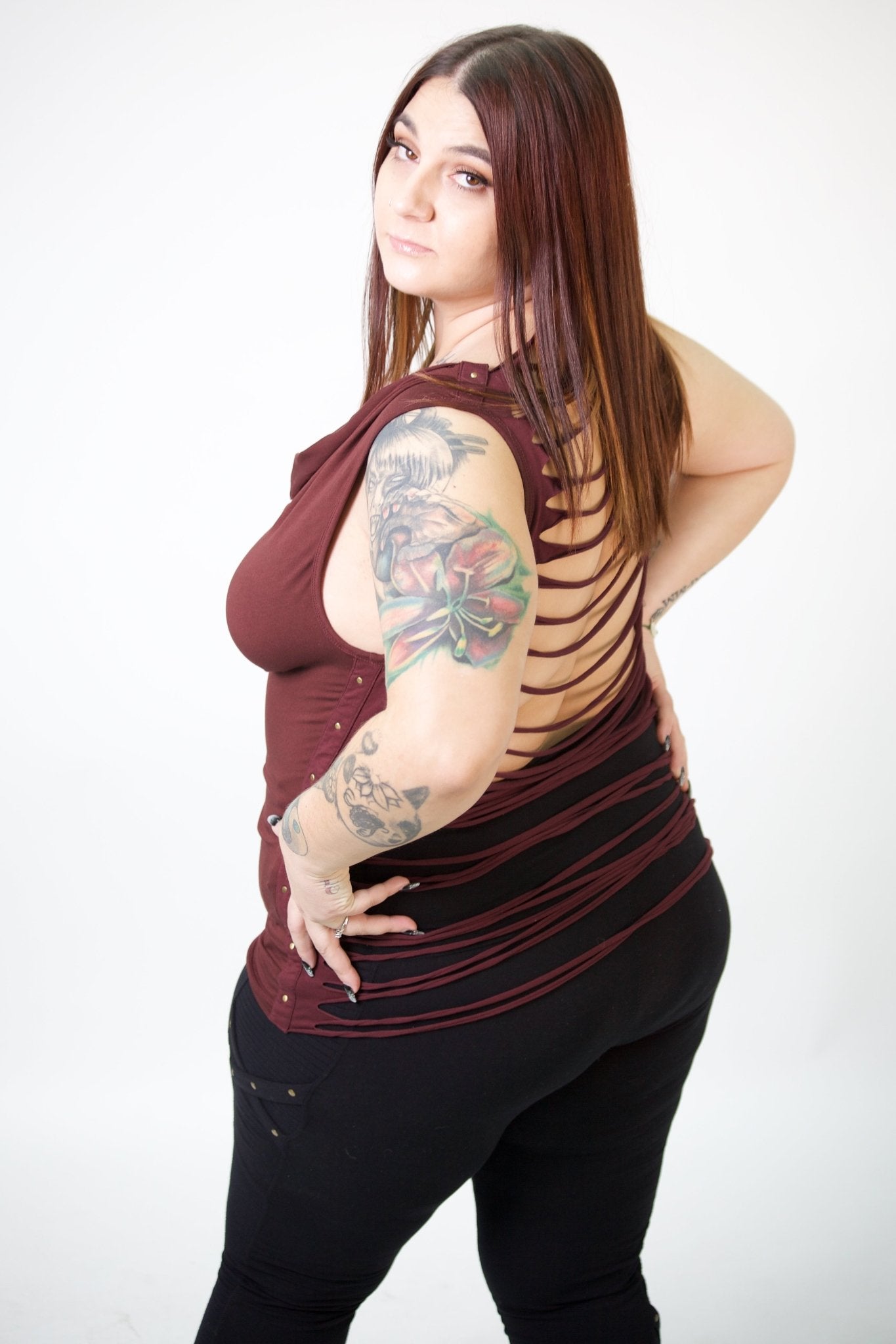 Tattered Mess top - anahata designs