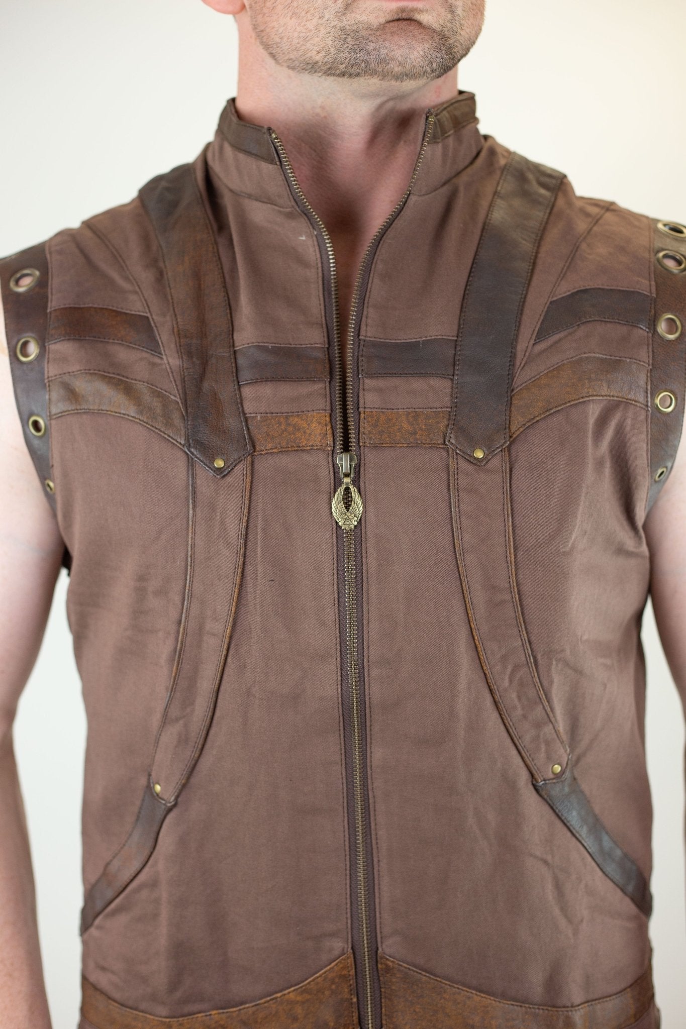 Taurid Denim Vest - anahata designs/infiniti now