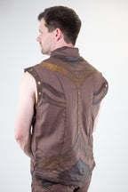 Taurid Denim Vest - anahata designs/infiniti now
