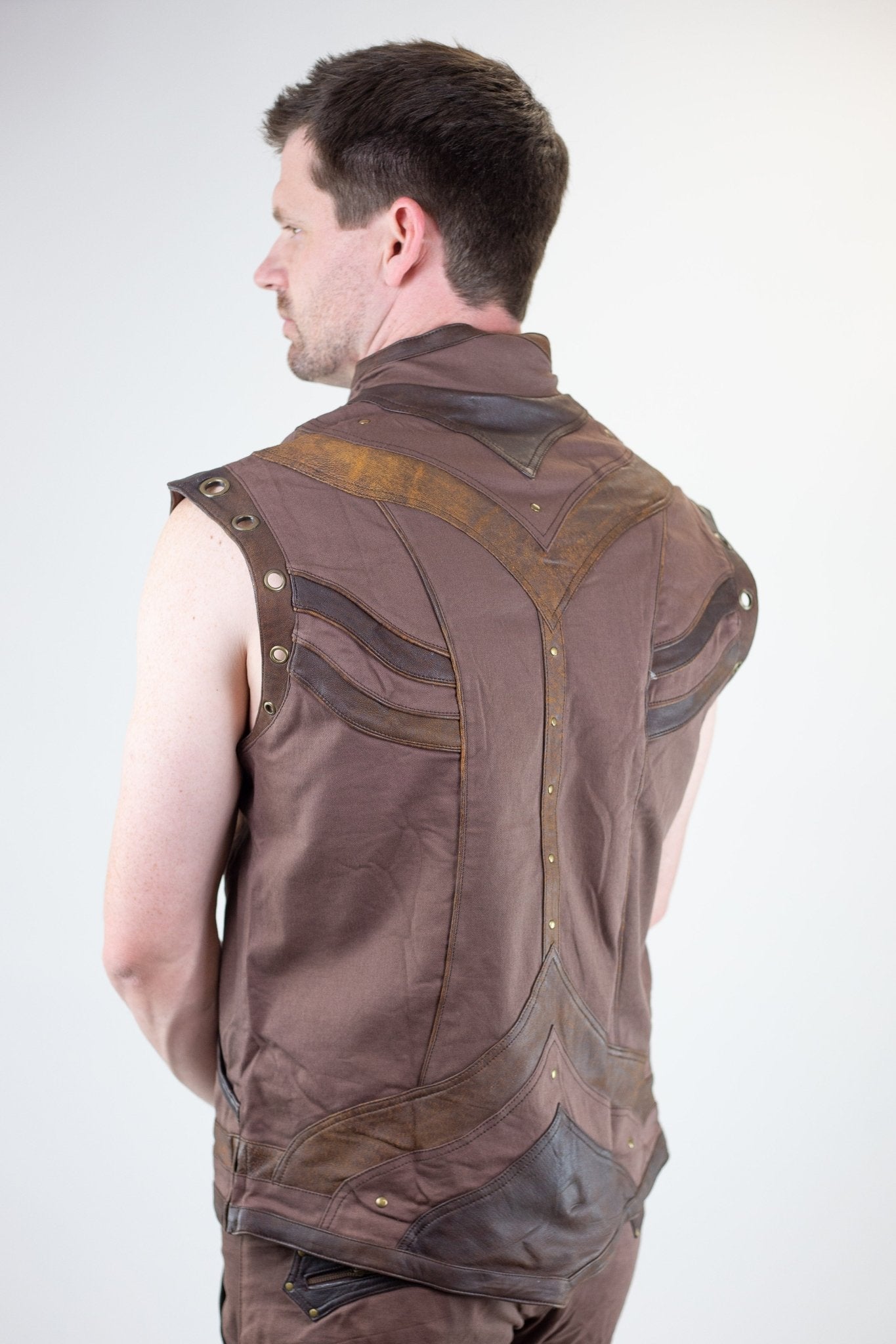 Taurid Denim Vest - anahata designs/infiniti now