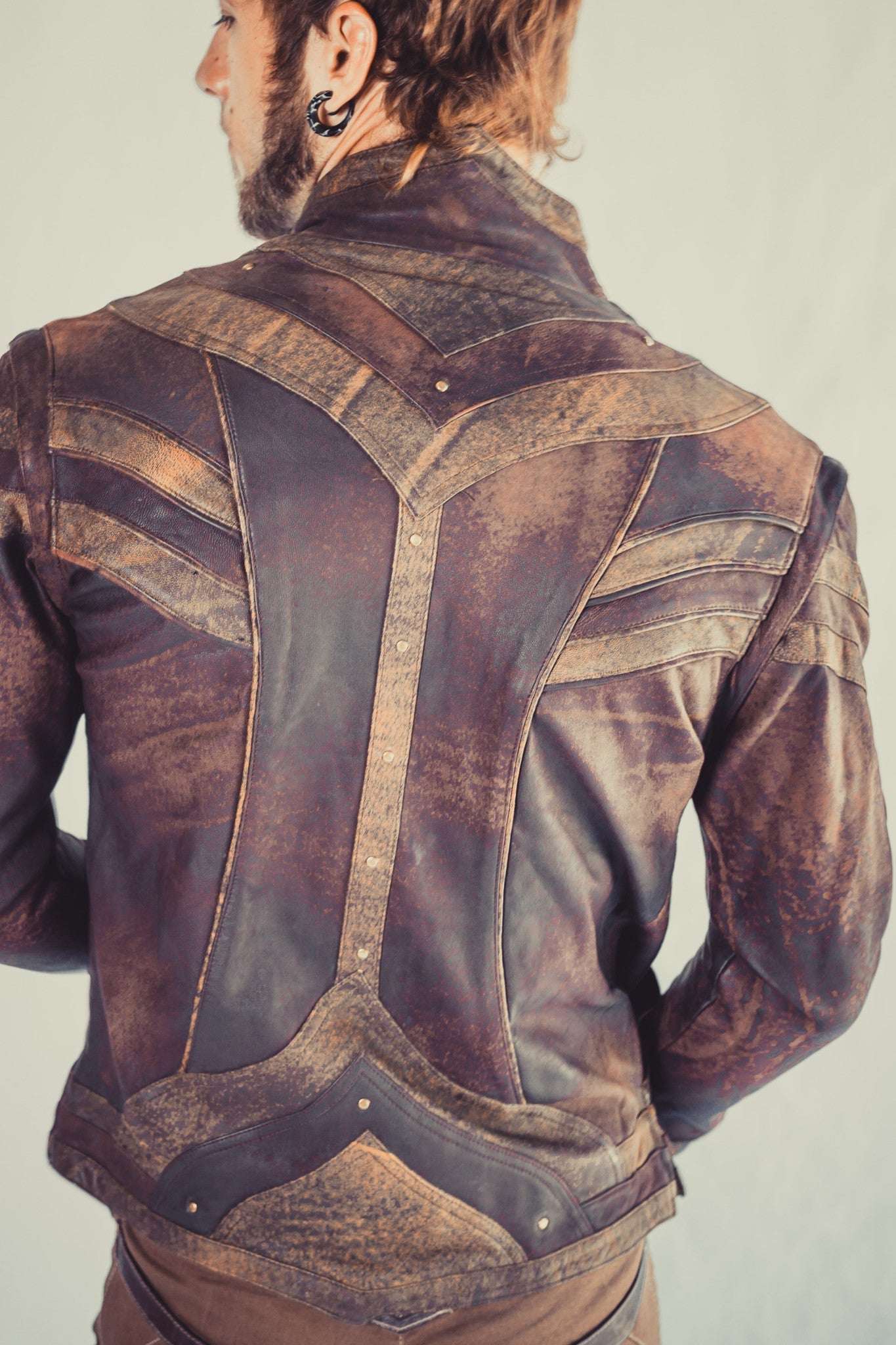 Taurid Leather Mens Cut Jacket
