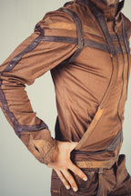 Taurid stretch denim mens cut jacket - anahata designs