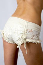 Tie Bootie Shorts- Lace - anahata designs